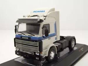 Scania 142 M Trattore 1987 Bianco Modellino 1:43 Ixo Models - Foto 1 di 9