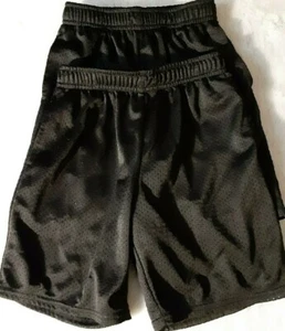Athletic Drawstring Shorts Lot Of 2 Boys Size S 6/7 Black - Picture 1 of 3