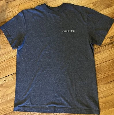Camiseta Joe Boxer Gris Talla S/M Logo Limpio Fresco Bajo Camiseta Foto 1 de 4