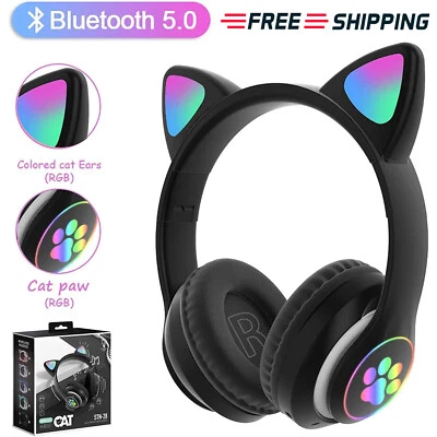 On Ear Kopfhörer Bluetooth 5.0 Kabellos Stereo Bass Kopfhorer Faltbare Headset - Bild 1 von 4