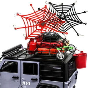 1:10 RC Crawler Car Decorative Roof Rack Cargo Elastic Luggage Net & Hook g - Picture 1 of 16