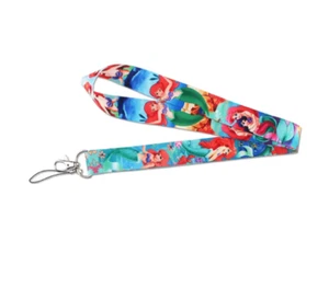 Kleine Meerjungfrau Ariel Schlüsselanhänger Schlüsselband Lanyard - Bild 1 von 2