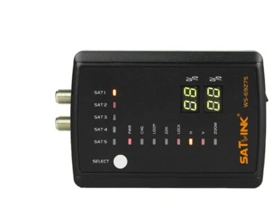  SATLINK WS-6927S DVB-S/S2 Satellite Finder Support QPSK,Mini size,Signal Strong - Image 1 of 4