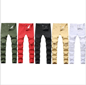 olive green biker jeans