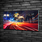 Tulup Acrylic Glass Print Wall Art Image 100x50cm - Speed ??????in the cit