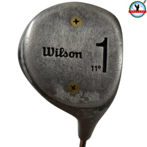 Vintage Wilson  1 Wood Driver 11° Right Handed Steel Shaft R-Flex 43.5" - Picture 1 of 11