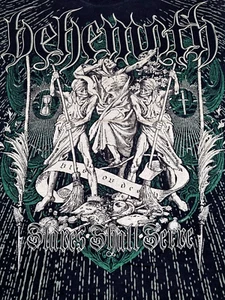 Behemoth Band Tee – Men's Medium – Rare All Over Print – Official Shirt - Picture 1 of 5