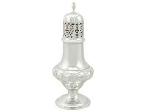 Antique Victorian Sterling Silver Sugar Caster 1890s 280g - Picture 1 of 9