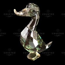 SIGNED Swarovski Crystal LOVLOTS CITY PARK DUKE THE DUCK 1041298 Mint Boxed