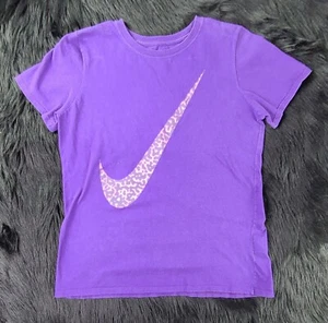 YOUTH NIKE TEE L PURPLE/PINK T-SHIRT -  - Picture 1 of 6