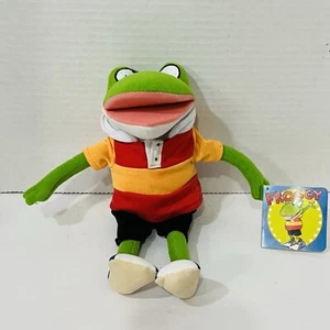 Muñeca de peluche MerryMakers Froggy de 11 pulgadas Froggy va a la biblioteca - Imagen 1 de 7