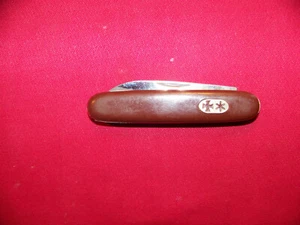 Vintage Rodgers Sheffield England Two Blade 1 Saw Equal End Pocket Knife Unused  - Picture 1 of 6