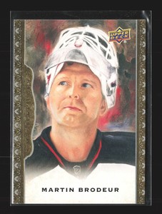 2014 Upper Deck Masterpieces #20 Martin Brodeur    New Jersey Devils