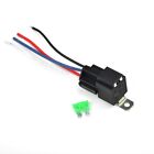 Auto Car 12V DC 30A Heavy Duty Relay 4 Pin W/ Socket Base/Wires/Fuse 18AWG SPST