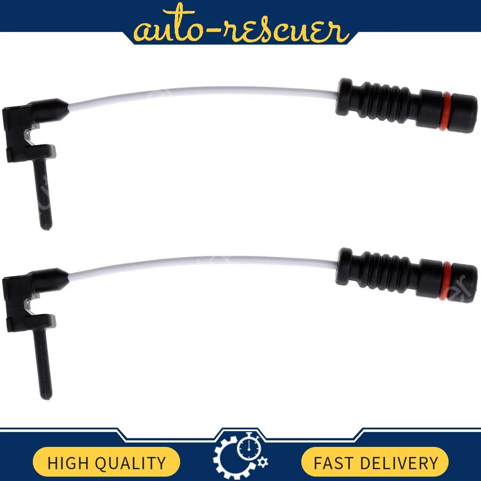 2x Rear Disc Brake Pad Wear Sensor for Mercedes-Benz 300SD 1992~1993 - Image 1 of 4