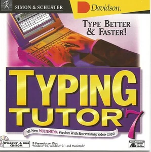 TYPING TUTOR 7 by Simon & Schuster CD-ROM - Picture 1 of 1