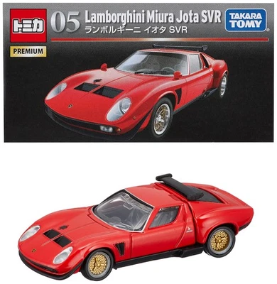 Takara Tomy "Tomica Tomica Premium 05 Lamborghini Jota SVR" Mini coche coche juguete uni Foto 1 de 4