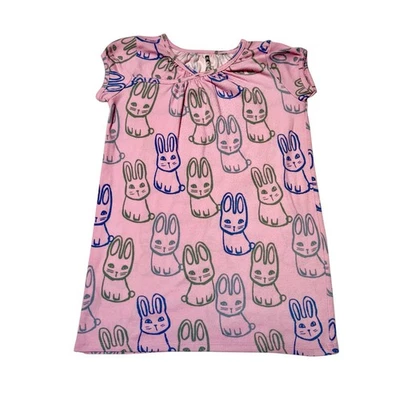 Tea Collection Bunny Rabbit Nightgown Size 6 - Image 1 of 4