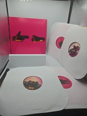 2020 Rtj4 by Run the Jewels 4-Vinyl RECORD Set W/Booklet Near Mint 2 Pink & Gold - Image 1 of 4