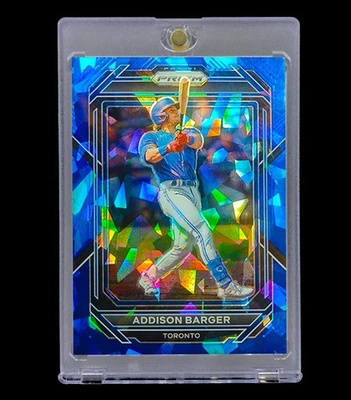 ADDISON BARGER SAPPHIRE ROOKIE REFRACTOR BLUE Holo SP Non Auto - BLUE JAYS - Image 1 of 4