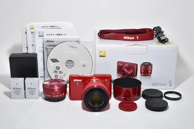 🚀🎁《TOP MINT  in BOX》Nikon1 S2 Double Zoom Kit Digital Camera From JAPAN✈✈✈✈✈✈✈ - Image 1 of 4