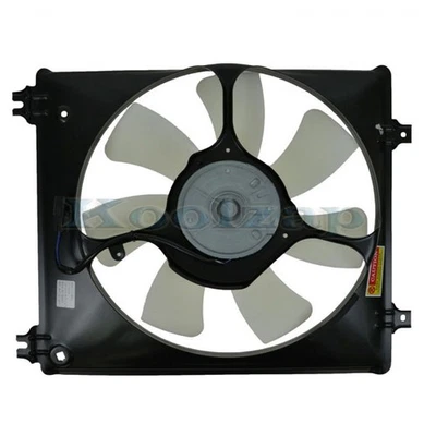 For 09 10 11 12 TL 3.5L V6 AC Condenser Cooling Fan Motor Assembly & Shroud - Image 1 of 4