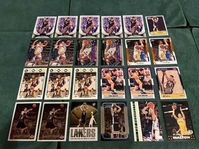 Luke Walton LOT of 24 2008-09 cards CAVS UD FLEER HOT PROSPECTS CHROME TOPPS - Image 1 of 4