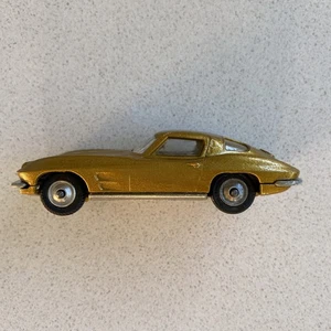 Corgi 310 Chevrolet Corvette Sting Ray 1963 GOLD! Cunning Restoration My Opinion - Picture 1 of 20