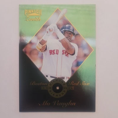 MLB Zenith 1996, Mo Vaughn, The Diamond Club Diamonds 🔥SSP 1:360 paquetes🔥 Foto 1 de 2