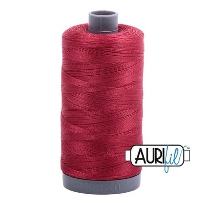 Burgundy 1103  | 28wt Large Spool 750M / 820Y  | Aurifil - Image 1 of 4