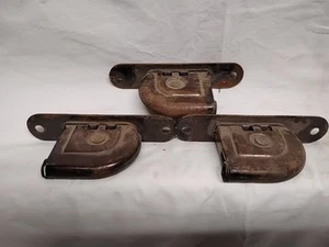 Vintage Window Sash Double Hung Weight Pulleys lot of 3 - Picture 1 of 5
