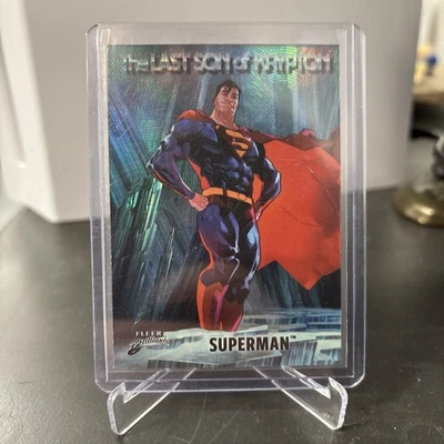 2025 Fleer Brilliants Superman "THE LAST SON OF KRYPTON" Card #LSK-10...SUPERMAN - Image 1 of 2
