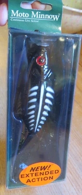 CHUCK WOOLERY MOTO MINNOW LURE SIGNATURE SERIES IN BOX  MIB - Image 1 of 4