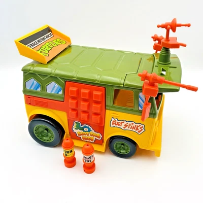 1989 Teenage Mutant Ninja Turtles Party Wagon 100% Complete - TMNT Playmates Van - Image 1 of 4