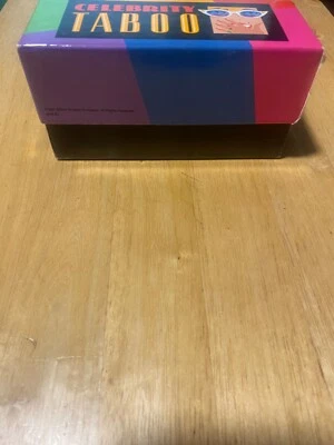 Milton Bradley Celebrity Taboo Board Game Replacement Card Set - Image 1 of 3