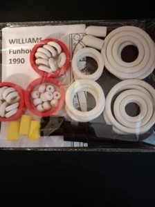 Flipper Gummibänder Set - FUNHOUSE - 1990 - WILLIAMS - Flipper Rubber Kit - Bild 1 von 1