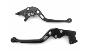 Coppia Leve Lunghe Nero Freno Frizione MOTO GUZZI Norge 850 1200 LP 2006-2017 - Picture 1 of 8