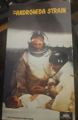 The Andromeda Strain VHS 1990 MCA Universal Arthur Hill David Wayne Classic Film - Image 1 of 2