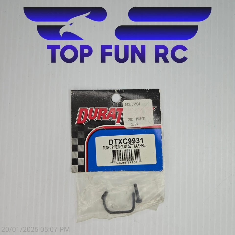 Duratrax DTXC9931 Tuned Pipe Mount Set For Warhead - Image 1 of 1