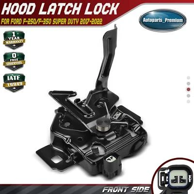 Bloqueo de cierre de capó delantero para Ford F-250 Super Duty F-350 Super Duty 2017-2022 Foto 1 de 4