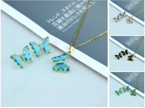 Juego de joyas de mariposas serie Sen pendientes dulces - Imagen 1 de 38