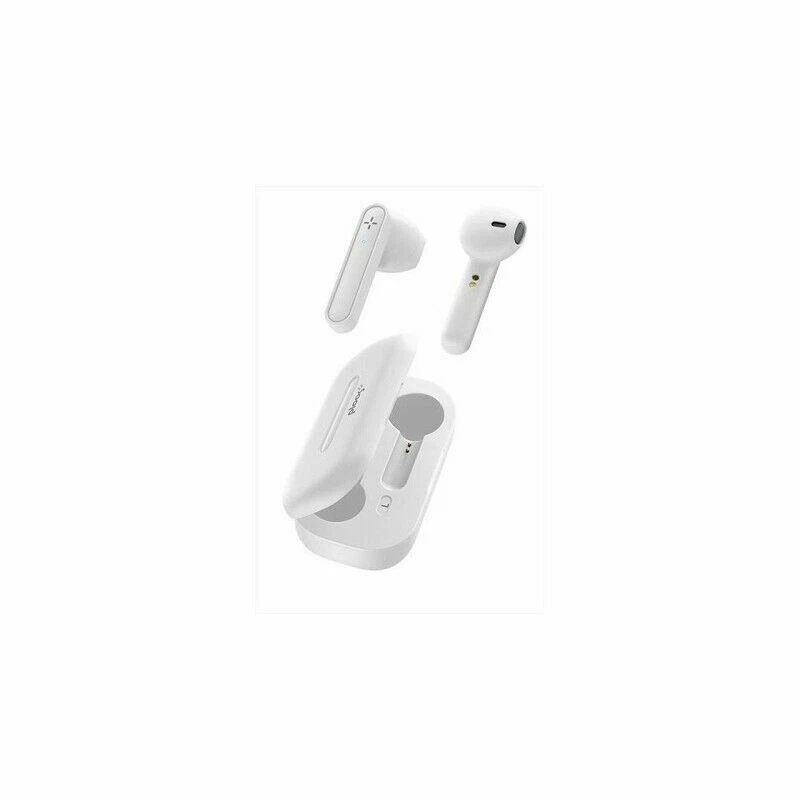 Auricolari Bluetooth  air pods Cuffie Wireless Microfono Bianco Cellularline PL - Immagine 1 di 1