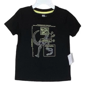 Epic Threads Boys T-Rex S/S T shirt Black NWT Size 3T - Picture 1 of 6