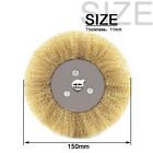 6 Inch Brass Stainless Steel Wire Wheel Brush For Removing Metal Burrs Polishing