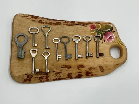 Old vintage keys set of 10 Cover