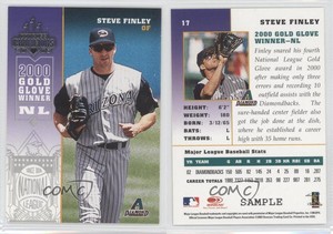 2003 Donruss Champions Sample Silver Steve Finley #17