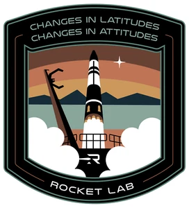 Rocket Lab - Changes in Latitudes, Changes in Attitudes - Vinyl Sticker - 3 in. - Picture 1 of 1