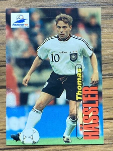 Panini 1998 France World Cup Card #57 Thomas Hassler Germany - Picture 1 of 10