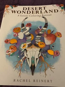 Coloring Wonderland Ser.: Desert Wonderland : A Serene Coloring Retreat by Rache - Picture 1 of 2