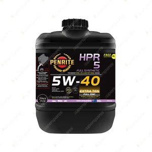 Penrite Full Synthetic HPR 5 SAE 5W-40 Engine Oil Premium Quality 10L HPR05010 - Picture 1 of 2